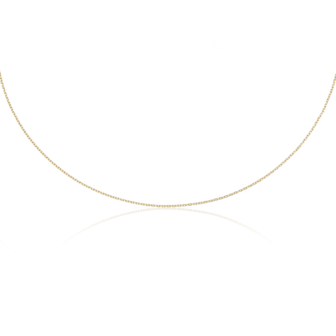 Gold-Tone Belcher Chain Necklace