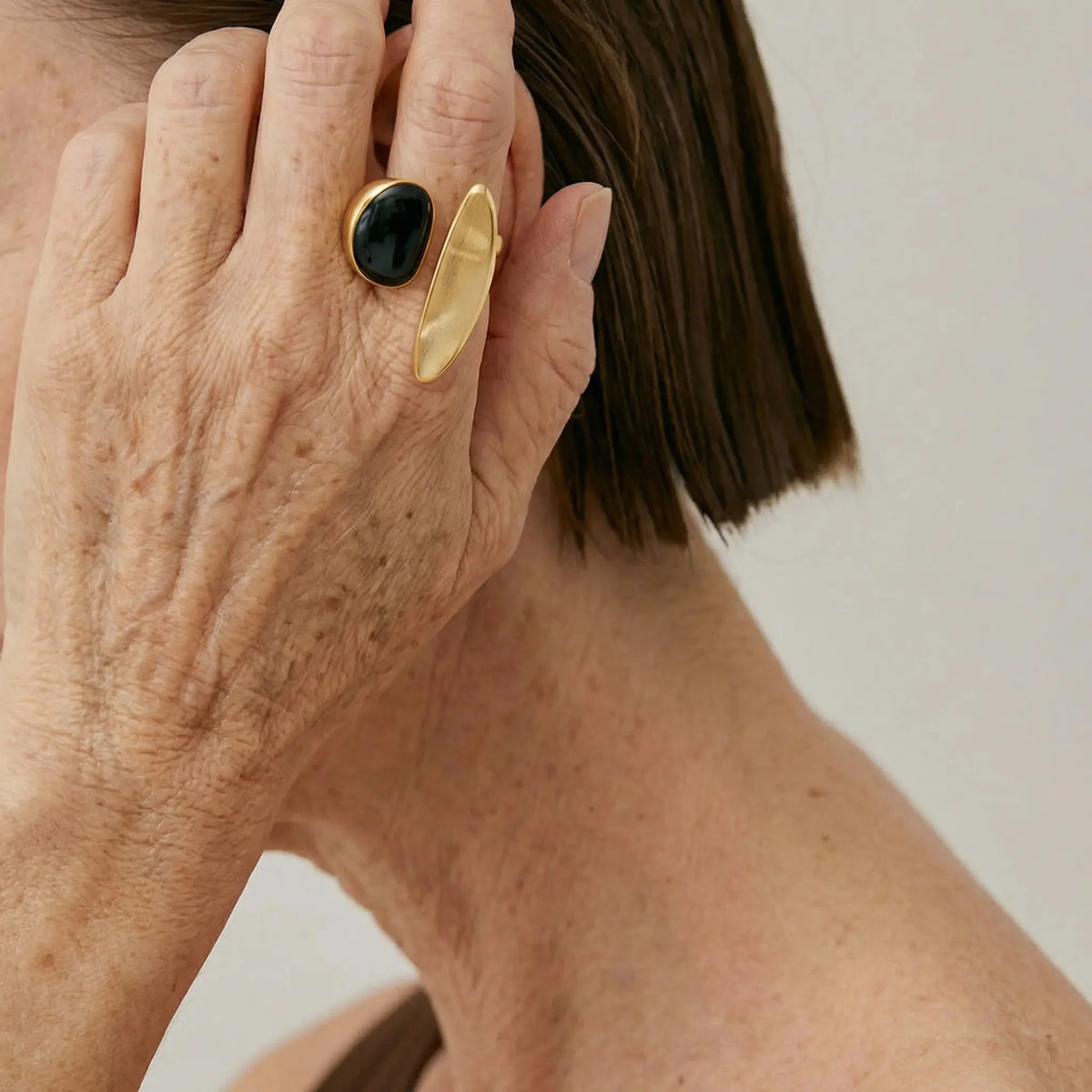 Octavia’s Opulence Crystal-Style Open Statement Ring