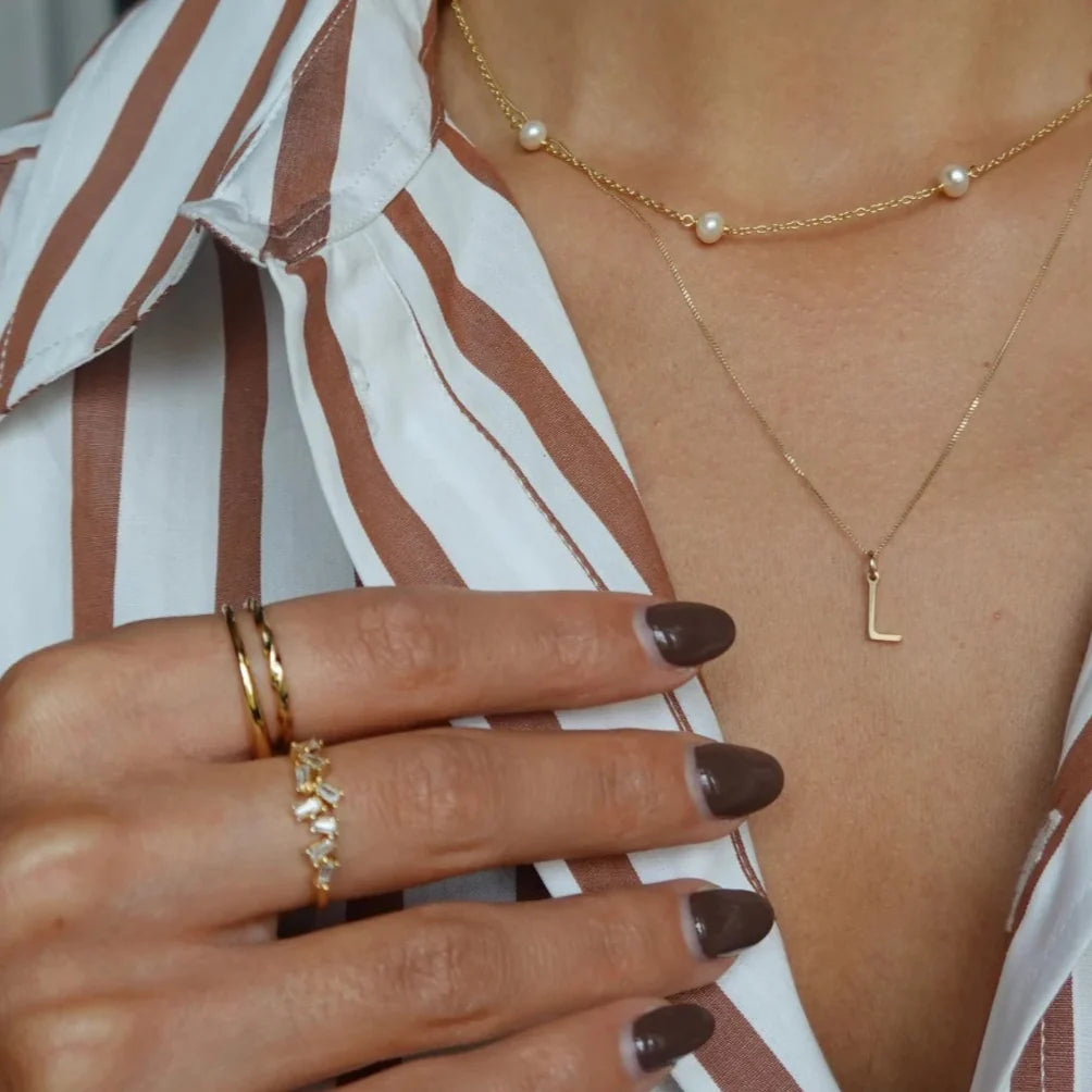 Gold-Tone Twist Ring