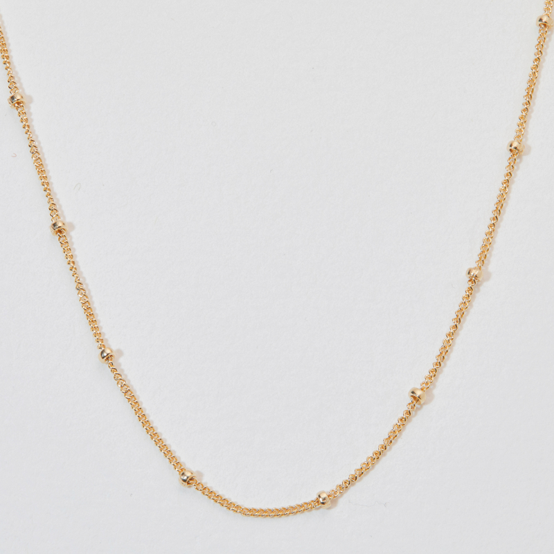 Rose Gold Satellite Chain Necklace