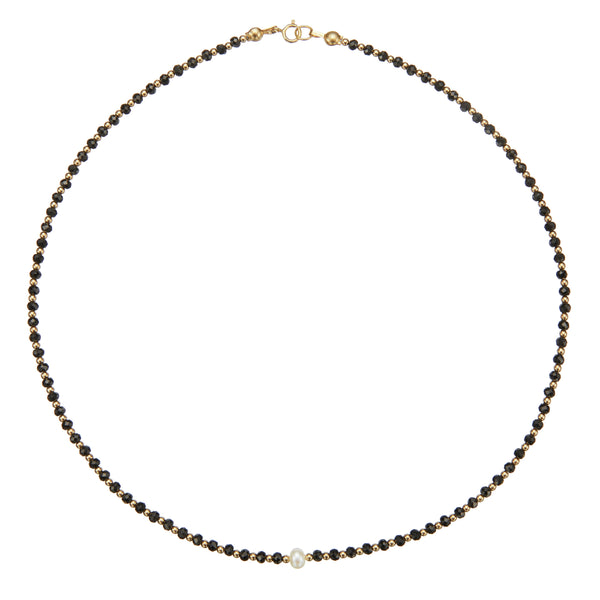 Gold Spinel Gemstone Choker