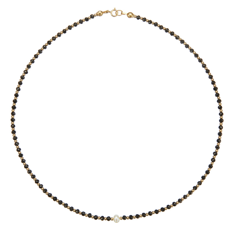 Gold Spinel Gemstone Choker