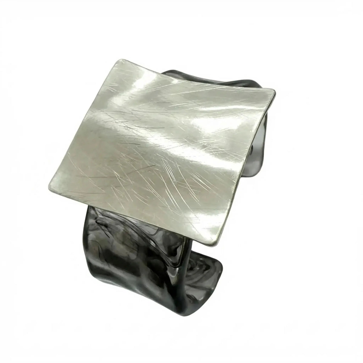 Ardor Square Statement Cuff Bracelet