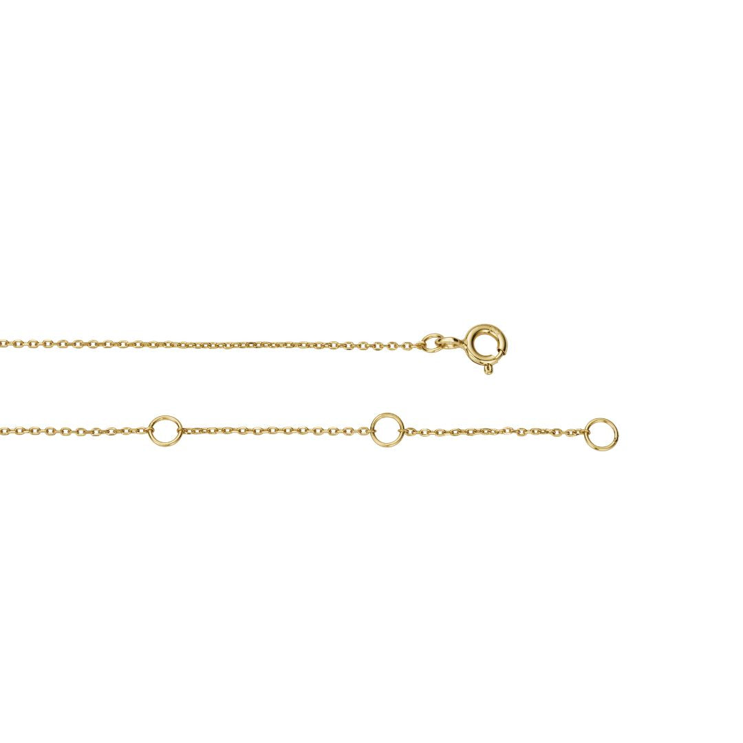 Gold-Tone Large and Small Pearl-Style Necklace