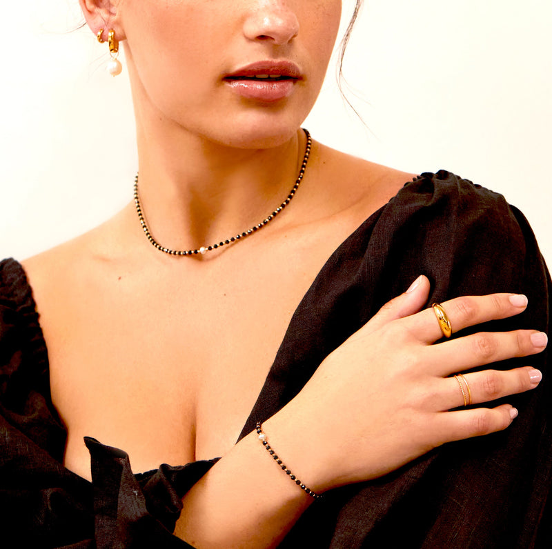 Gold Spinel Gemstone Bracelet