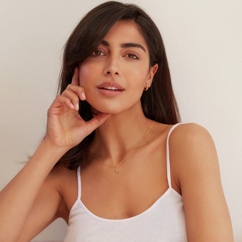 Silver Thick Squared Hoop Earrings