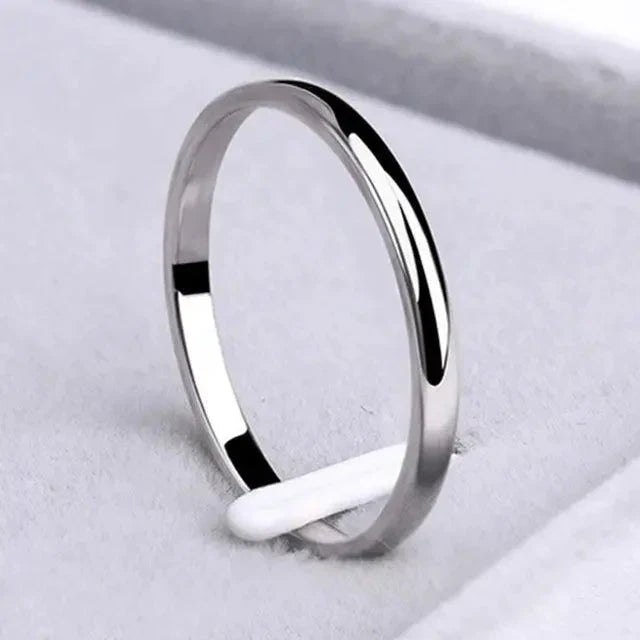 Minimalist Gold-Tone Band Ring