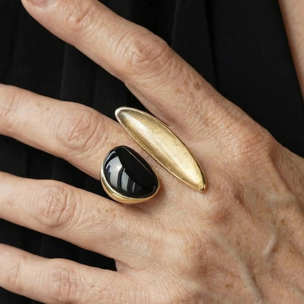 Octavia’s Opulence Crystal-Style Open Statement Ring