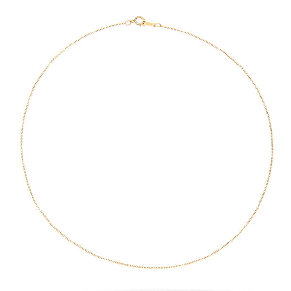 Gold Plain Chain