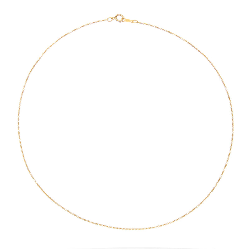Gold Plain Chain