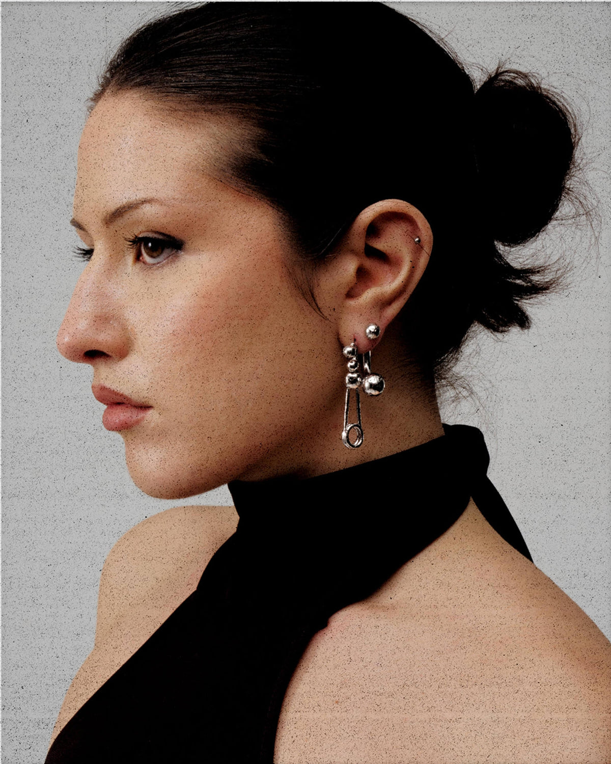 Trea Drop Earrings in Silver-Tone